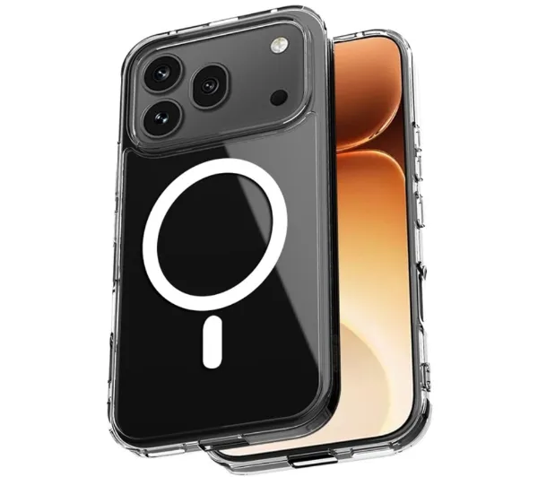 Crong Hybrid Clear Magnetic MagSafe do Honor 600 Pro 5G Przezroczysty