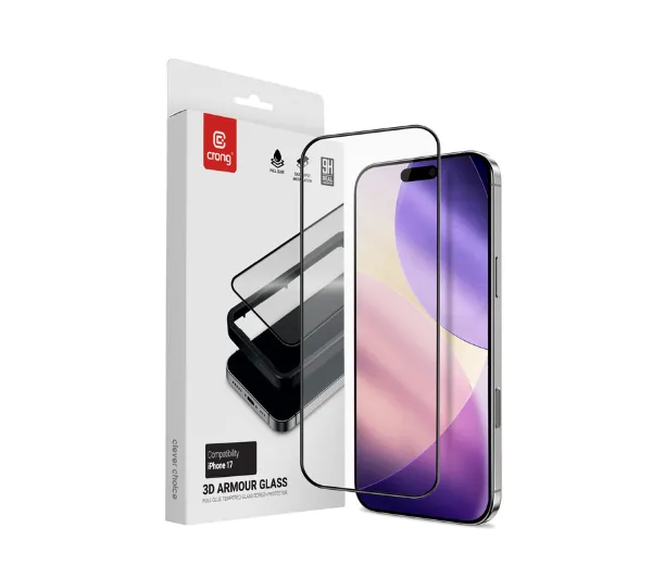 Crong 3D Armour Glass do iPhone 17