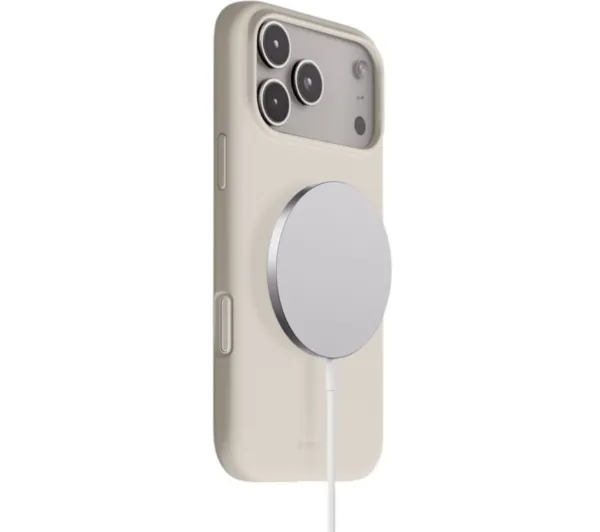 CRONG Etui Color Cover Magnetic iPhone 17 Pro Max MagSafe Kamienny beż