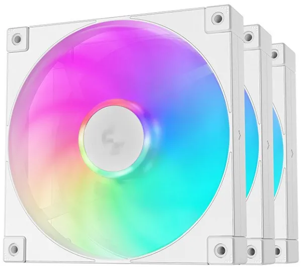 DeepCool FD14 ARGB 140mm 3szt. Biały
