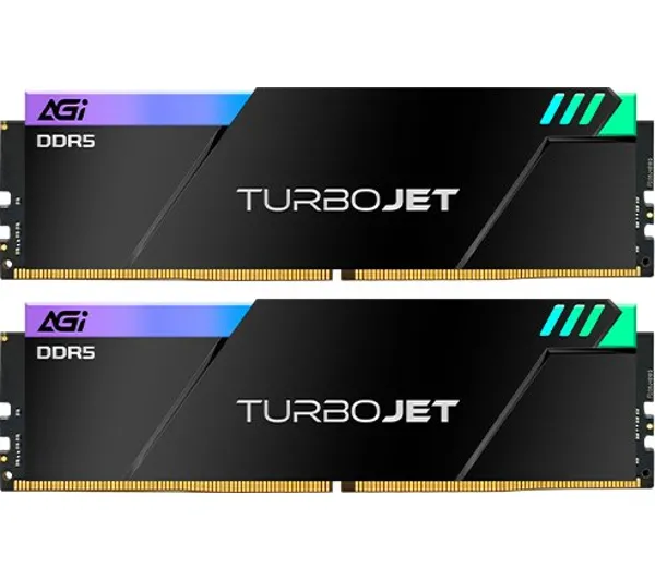 AGI Technology UD858 TurboJet RGB DDR5 32GB (2x16GB) 6000 CL30 Czarny
