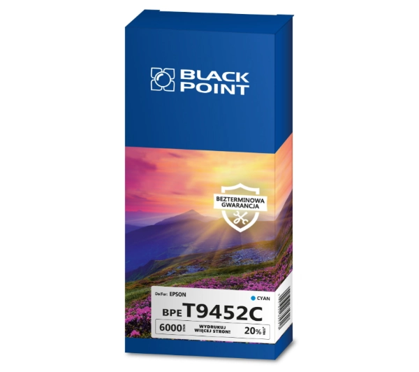 Black Point BPET9452C (zamiennik T9442) Błękitny 66 ml