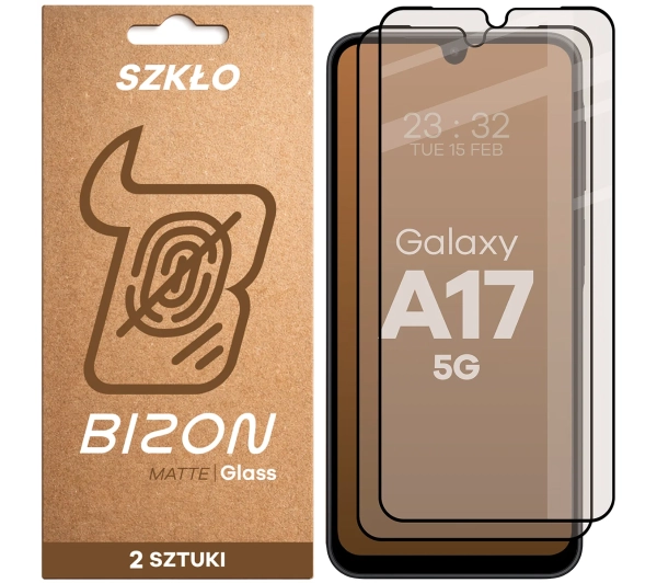 Bizon matowe Glass Matte Duo do Galaxy A17 5G 2 sztuki