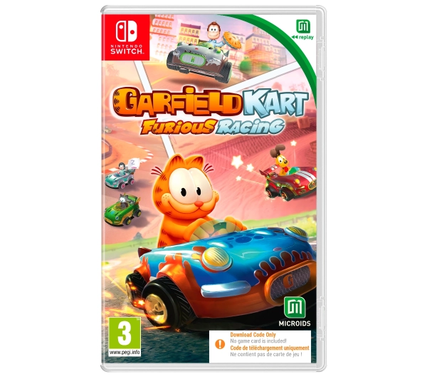 Garfield Kart Furious Racing Gra na Nintendo Switch