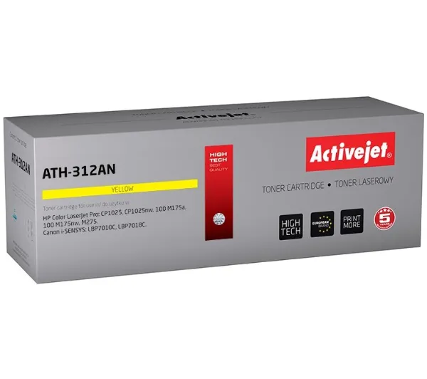 ActiveJet ATH-312AN (zamiennik 126A) Żółty