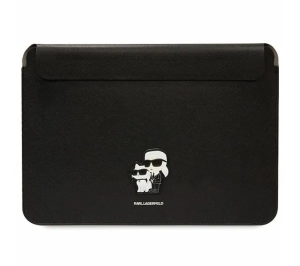 Karl Lagerfeld Saffiano Karl&Choupette 14" Czarny