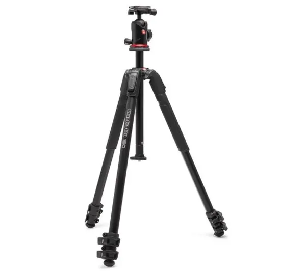Manfrotto MK190X3-Q6T Statyw 190X Alu Black z głowicą 496 AS