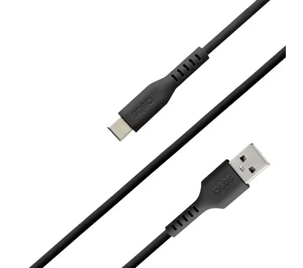 SBS TECABLEMICROC15K USB typ C V2,0 1,5m Czarny - ⚡ BESTSELLERY ⚡
