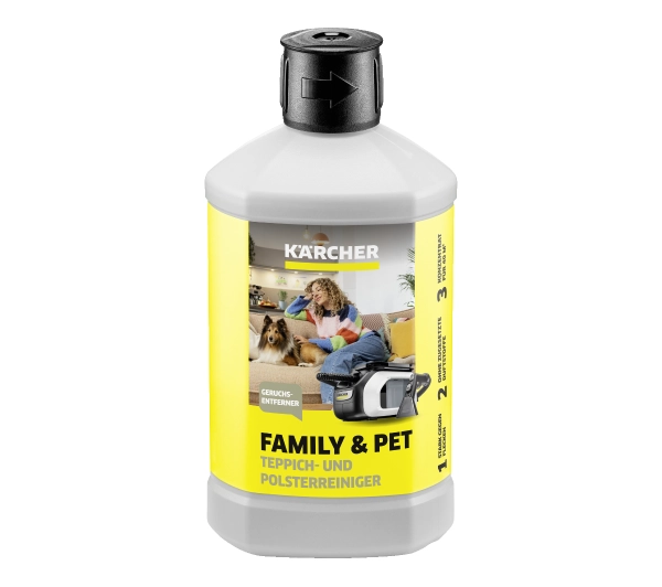 Karcher Family & Pet RM 521 (6.296-255.0) Środek do czyszczenia dywanów i tapicerki 1L