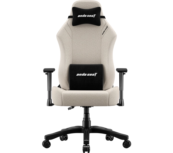 Anda Seat Luna L Ivory Fabric Gamingowy do 100kg Tkanina Beżowy