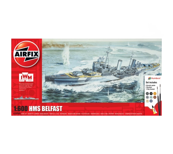 Airfix Gift Set Okręt HMS Belfast