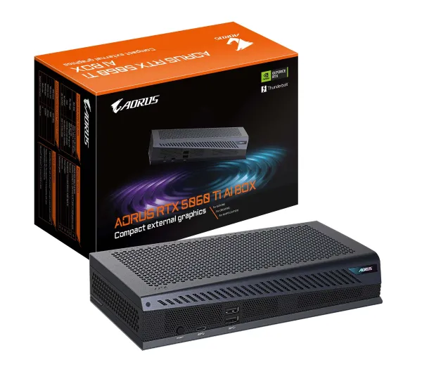 Gigabyte AORUS GeForce RTX 5060 Ti AI BOX 16GB GDDR7 128bit DLSS 4