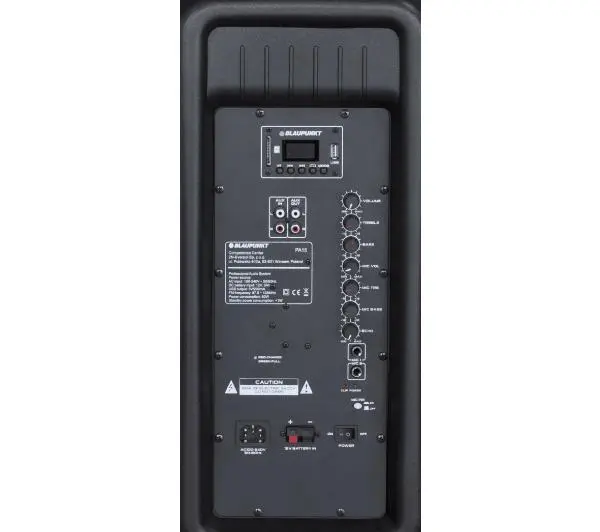 Blaupunkt PA15 42W Bluetooth Radio FM Czarny - ⚡ BESTSELLERY ⚡ - Kup na Raty - RRSO 0%