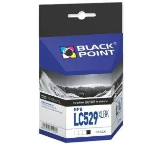 Black Point BPBLC529XLBK (zamiennik LC-529XLBK) Czarny 57 ml