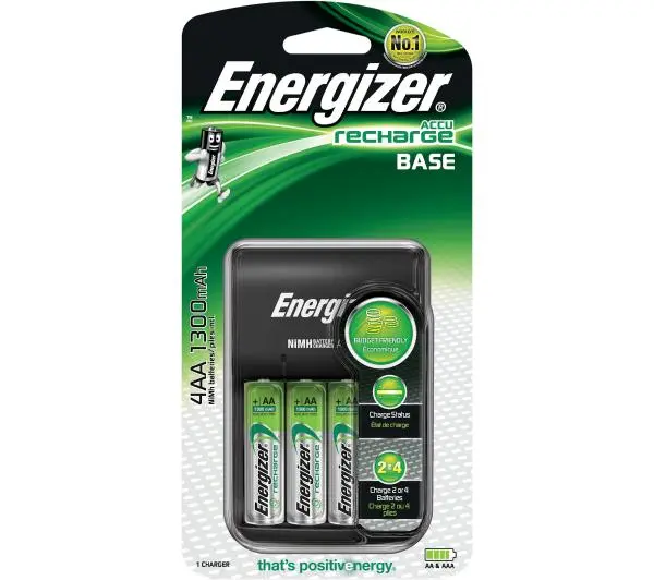 Energizer Base + 4 akumulatory AA 1300 mAh