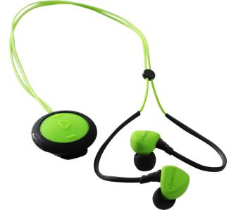 słuchawki bezprzewodowe Boompods Sportpods Race (zielony)