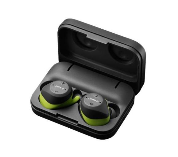 słuchawki bezprzewodowe Jabra Elite Sport v2 (czarno-limonkowy)