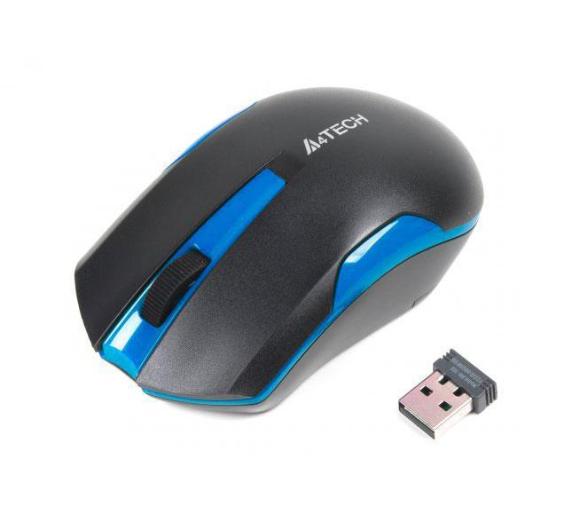 mysz komputerowa A4tech V-TRACK G3-200N-1 (czarno-niebieska)
