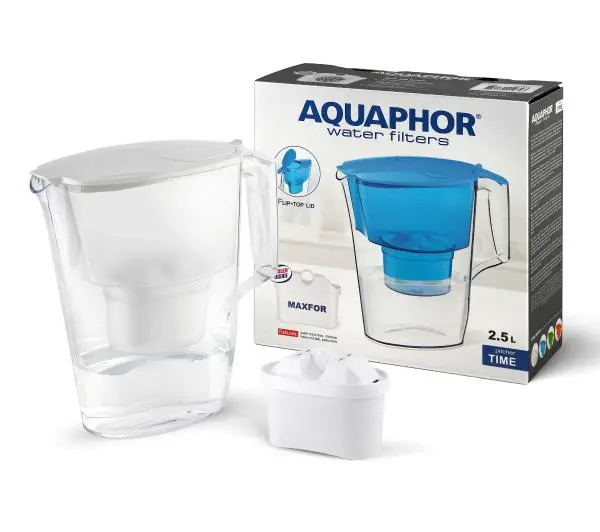 Фото - Фільтр для води Aquaphor Time 2,5l 1 wkład Biały 