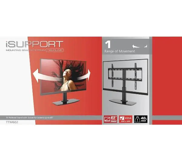 Techlink TTM602 od 40" do 65" Max 40kg