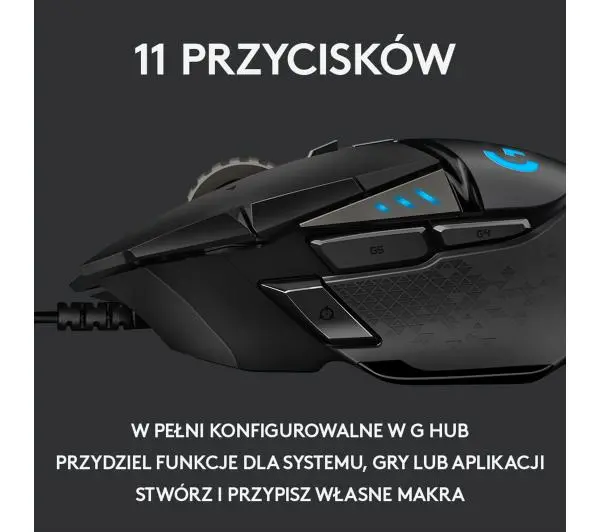 Logitech G502 Hero High Performance Czarny