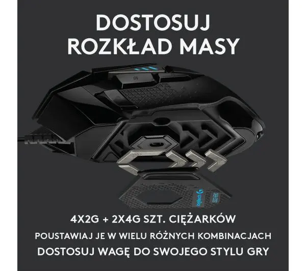 Logitech G502 Hero High Performance Czarny