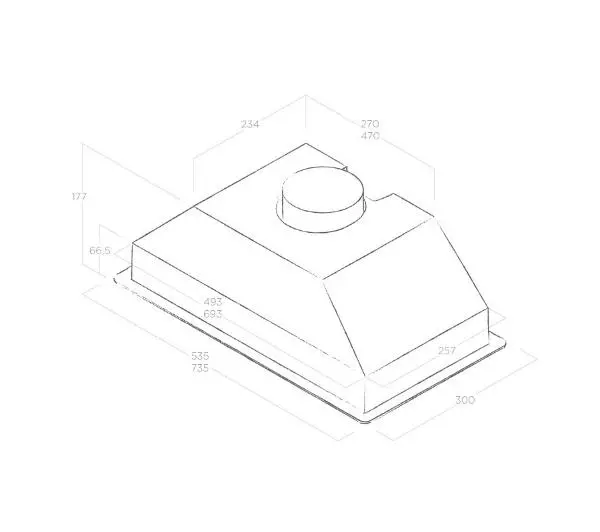 Elica ERA GR/A/52 Srebrno-szary - DRUGI -30%, ALBO 4-TY -80% - Kup na Raty - RRSO 0%