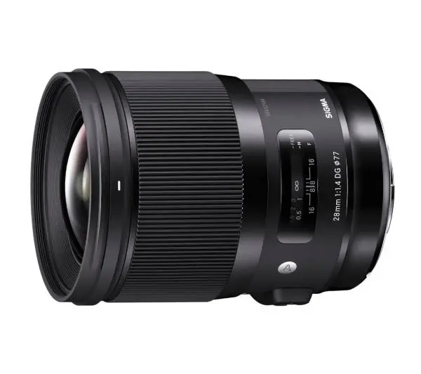 Sigma szerokokątny A 28mm f/1,4 DG HSM Canon