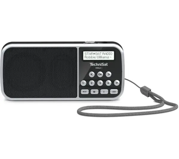TechniSat VIOLA 3 Radio FM DAB+ Czarny