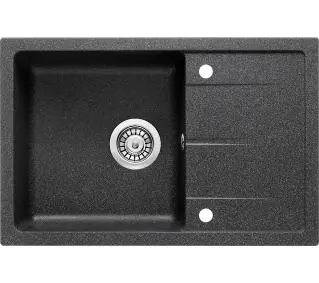 Deante Leda ZRD 2113 Granitowy Grafitowy - DRUGI -30%, ALBO 5-TY ZA 1ZŁ - Kup na Raty - RRSO 0%