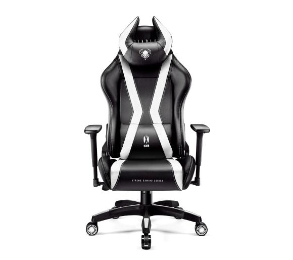 fotel gamingowy Diablo Chairs X-Horn 2.0 Normal Size (czarno-biały)
