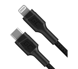 Green Cell GC Power Stream USB-C do Lightning 1m Czarny