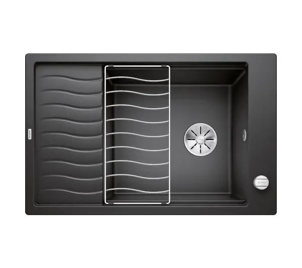 Zlewozmywaki kuchenne - Blanco ELON XL 6 S 524834 Granitowy Antracyt