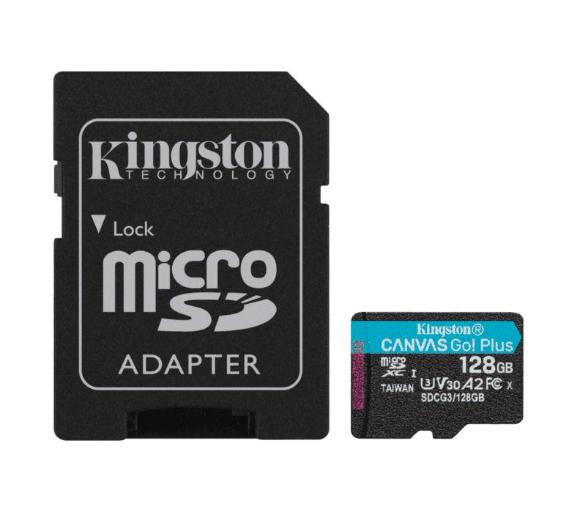 karta pamięci Kingston microSD 128GB Canvas Go Plus 170/90MB/S U3 V30