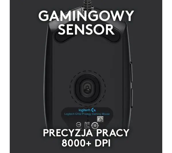 Logitech G102 LIGHTSYNC Czarny