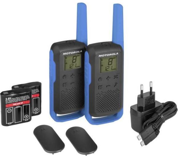 zestaw krótkofalówek Motorola TLKR-T62 (niebieski)