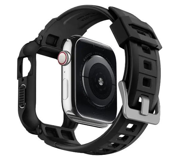 Spigen Rugged Armor Pro Watch Series 5/4 44mm Czarny