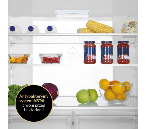 Haier Seria 7 HB26FSSAAA Pełny No Frost 190cm Kostkarka Srebrny - DRUGI -30%, ALBO 5-TY ZA 1ZŁ - Kup na Raty - RRSO 0%