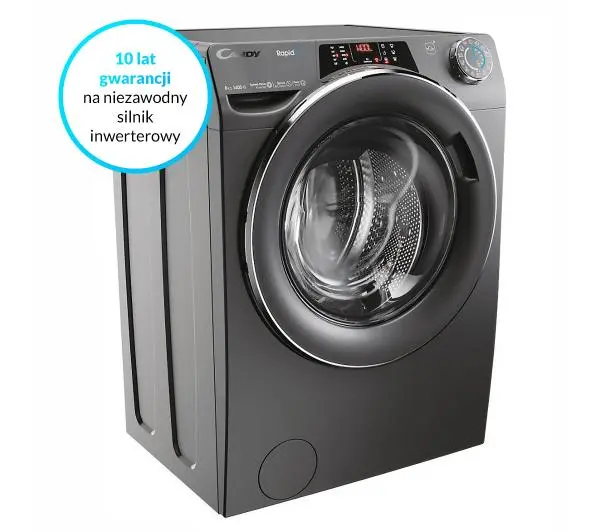 Candy RapidO RO1484DWMCRT/1-S Slim 8kg 1400obr/min Zdalne sterowanie - Kup na Raty - RRSO 0%