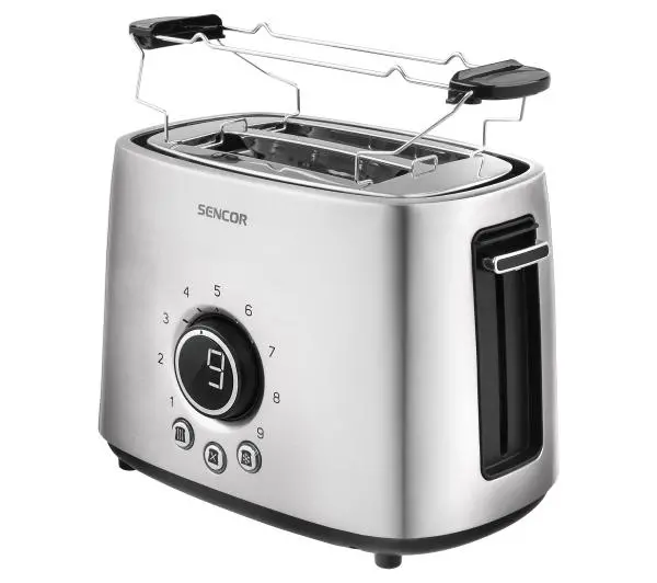 Tostery - Sencor STS 5050SS Ruszt do bułek Rozmrażanie 1000W