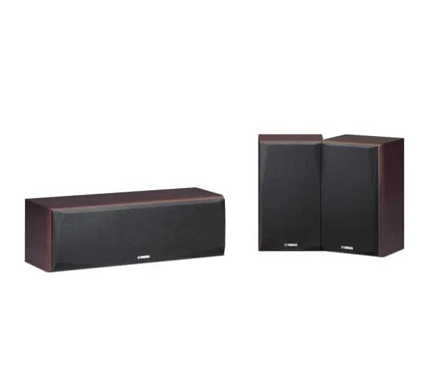 Yamaha MusicCast RX-V4A Czarny, NS-F51/NS-P51 Orzech - Kup na Raty - RRSO 0%