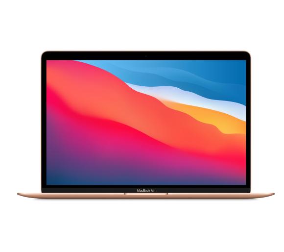 laptop Apple Macbook Air M1 13,3" Apple M1 - 8GB RAM - 512GB Dysk - macOS (złoty)