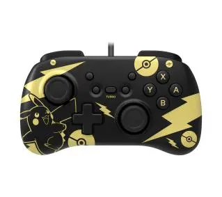 Hori HORIPAD Mini Pikachu Black & Gold do Nintendo Switch Przewodowy