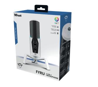 mikrofon Trust GXT 258W Fyru USB (biały)