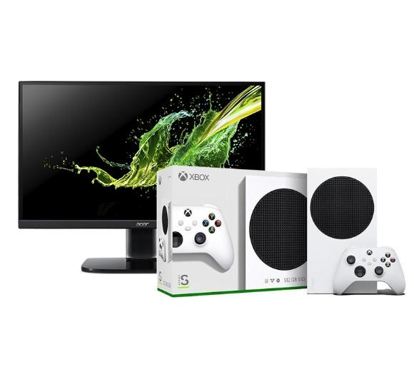 konsola Xbox Series S Xbox Series S + monitor Acer KA272BI