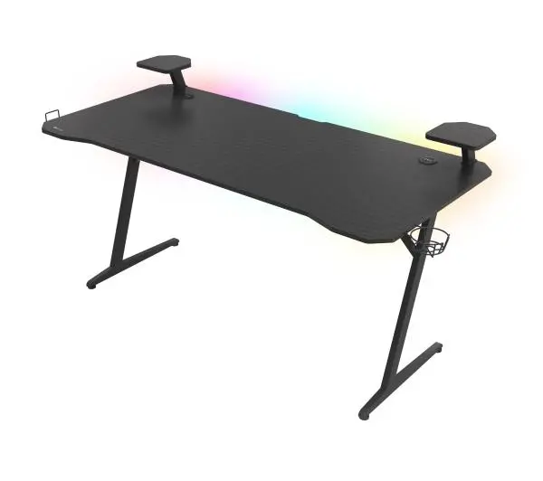 Biurka gamingowe - Genesis Holm 510 RGB 160cm Czarny