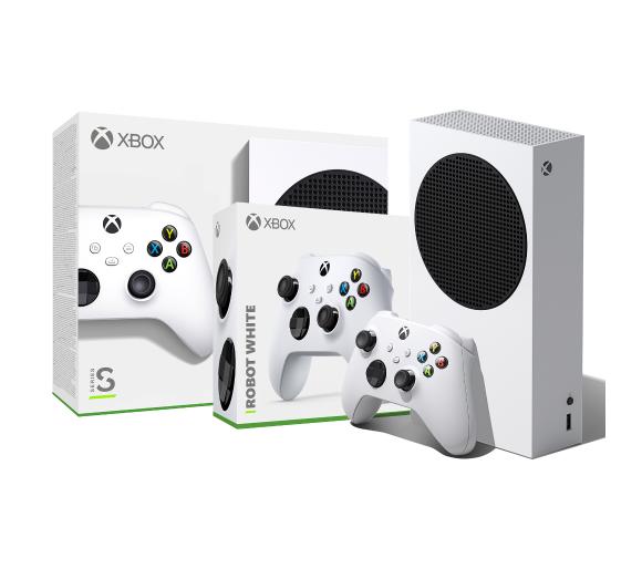 konsola Xbox Series S Xbox Series S + dodatkowy pad (biały)