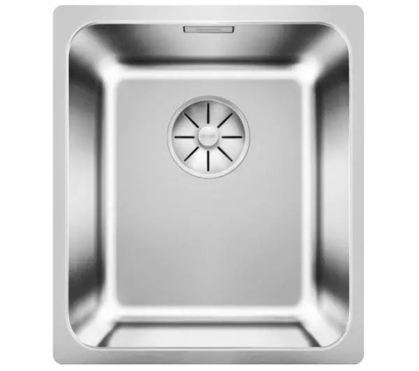 Zlewozmywaki kuchenne - Blanco Solis 340-U 526115 Stalowy Srebrny