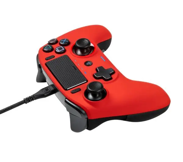 Nacon Revolution Pro Controller 3 do PS4 Przewodowy Czerwony - Kup na Raty - RRSO 0%