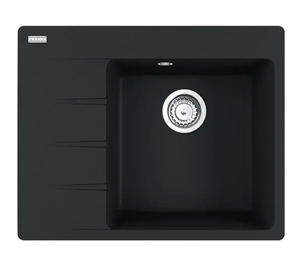 Franke Centro CNG 611-62 TL Komora z prawej strony Granitowy Czarny mat